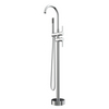 Kaiping Chrome Cascade Freestanding Spout Modern Waterfall for Showers