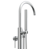 Classic Goose Neck Brass Freestanding Bathtub Faucet