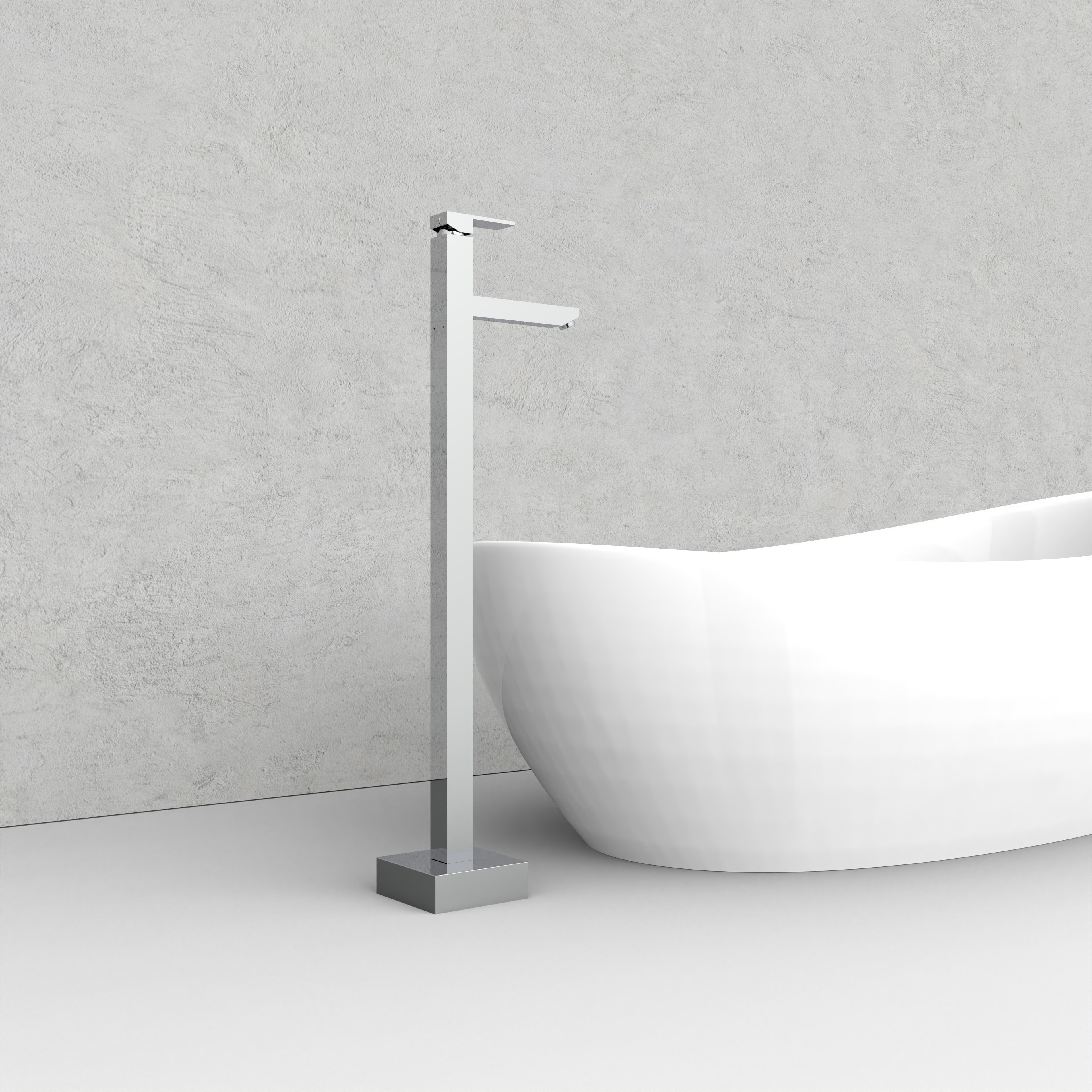 Eco-friendly Modern Chic Freestanding Tub Filler 