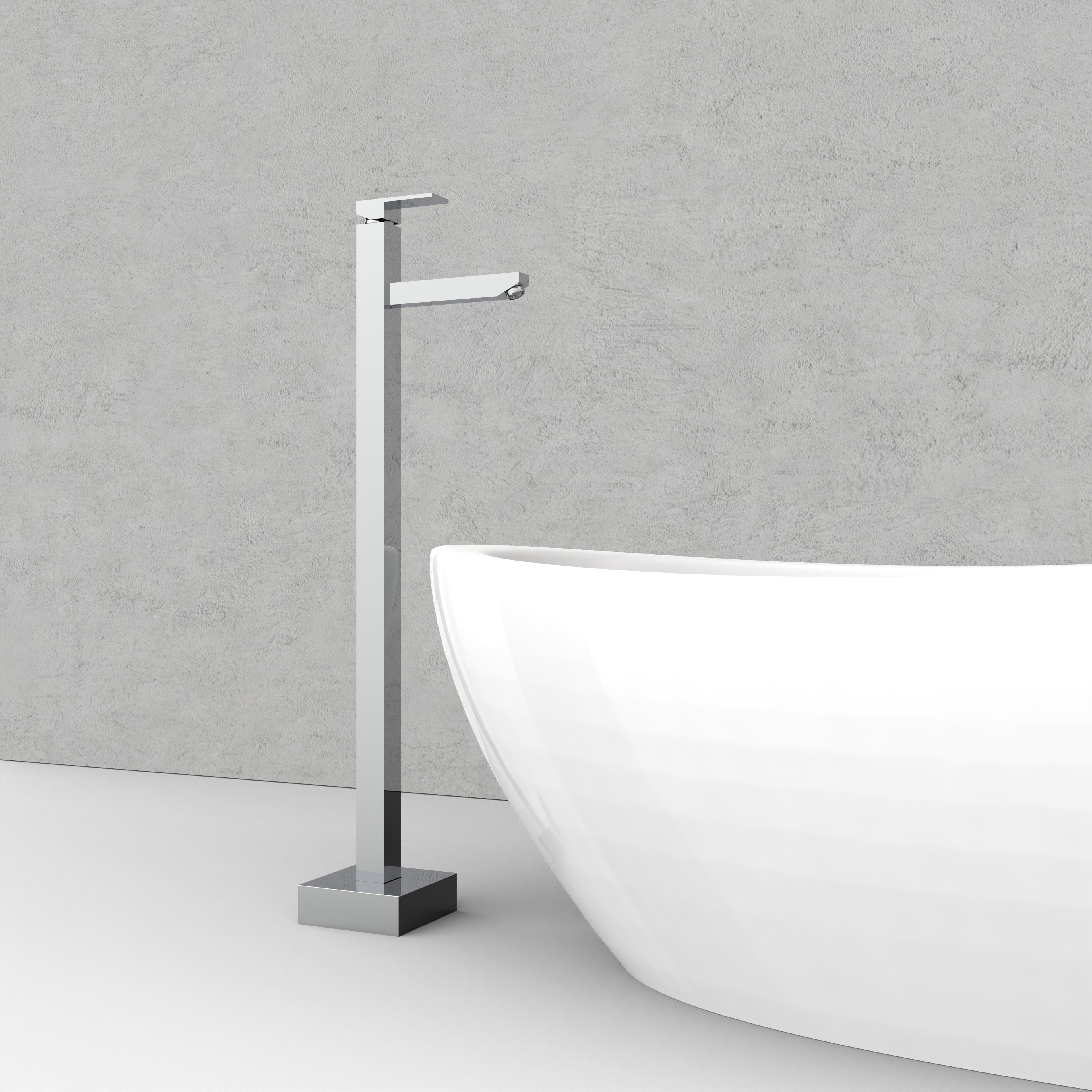 Eco-friendly Modern Chic Freestanding Tub Filler 