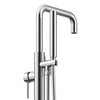 Elegant Mirror Polished Chrome Copper Brass Faucet