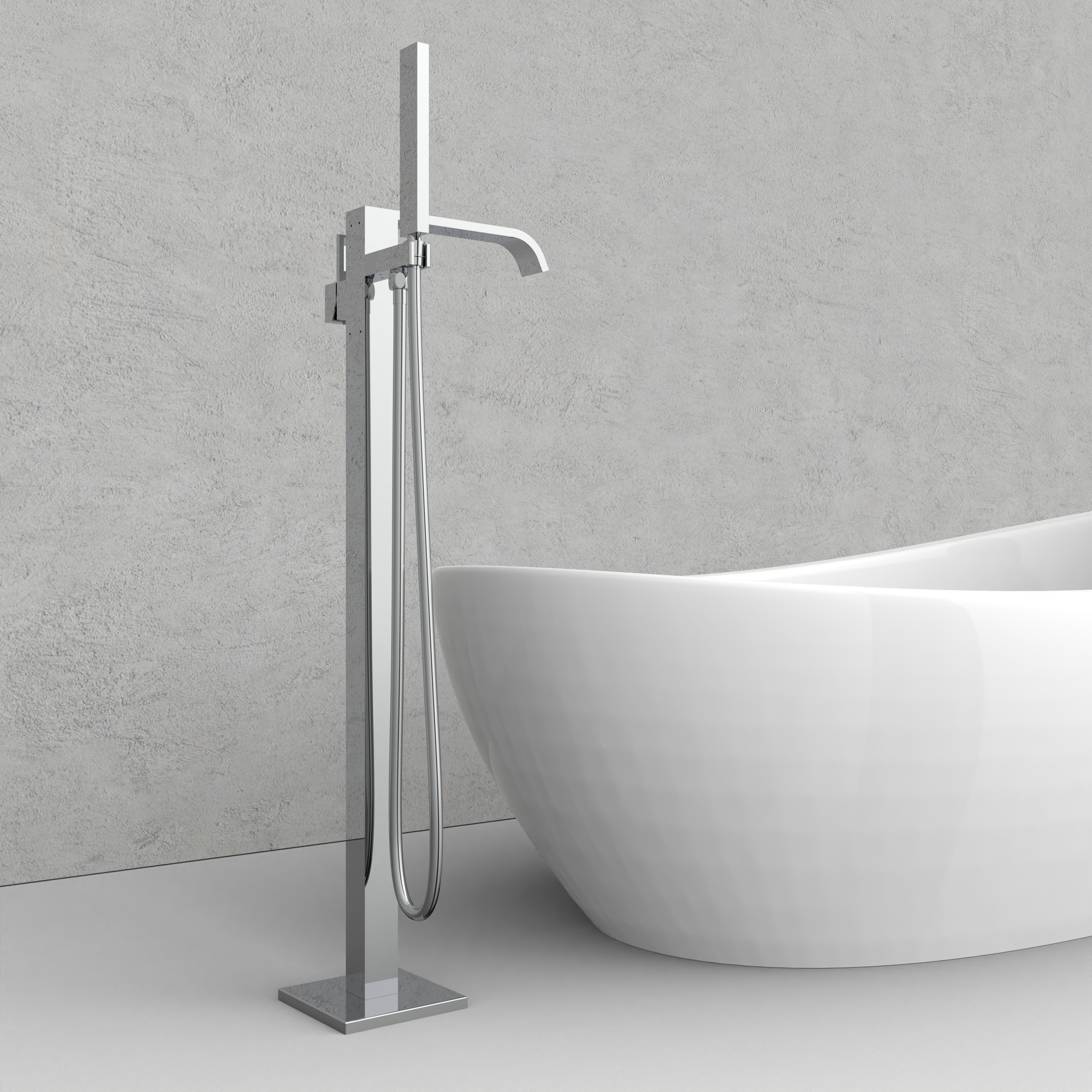 Popular desgin Modern Sleek Hotel Bathroom Bathtub Faucet