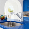 Modern Commercial Kitchen Faucet with Dual Spray Mixer Tap by Global Supply