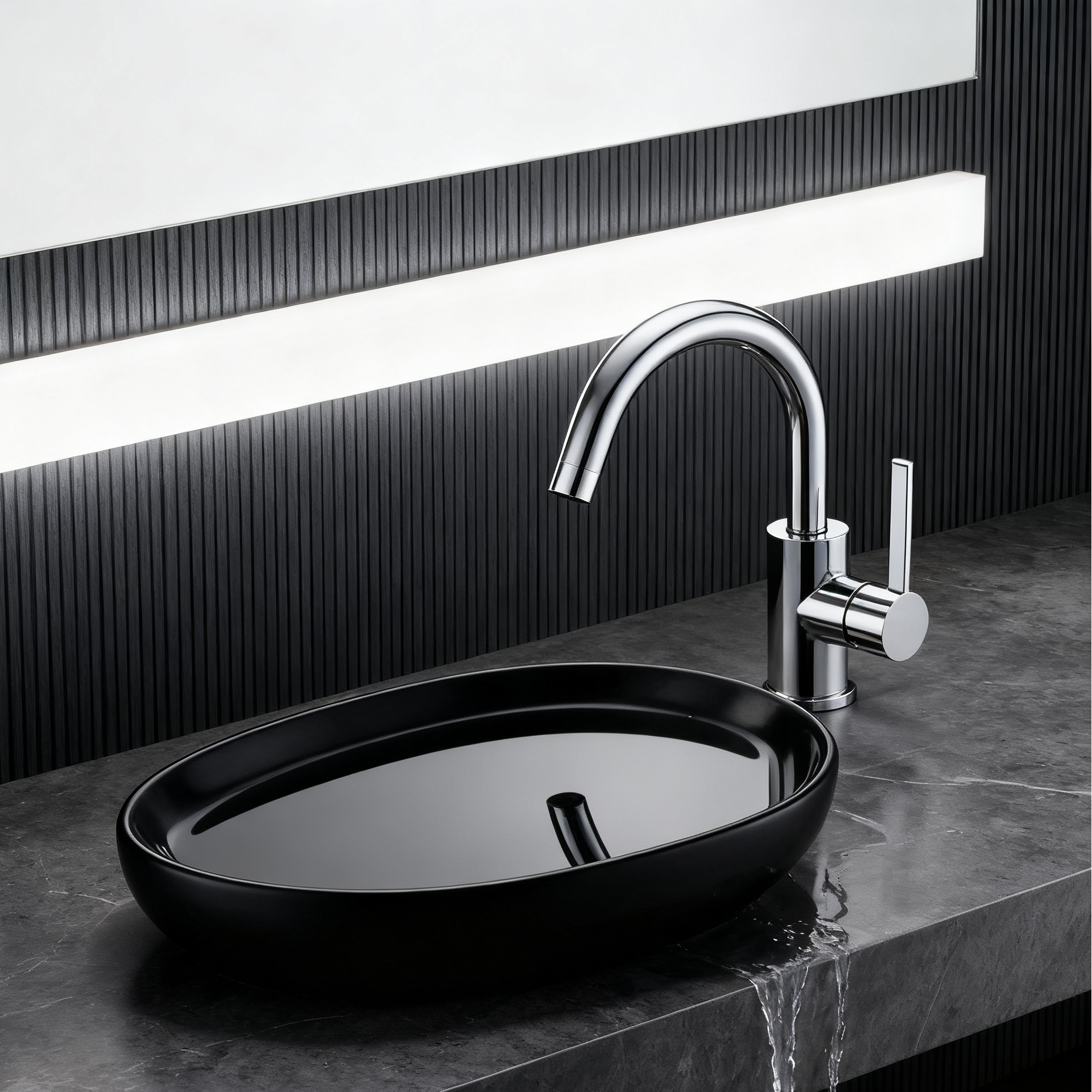 DF-03008S Modern Brass Basin Faucet – Brushed Nickel Finish | Single Handle Bathroom Mixer Tap