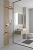 1101020 | 3-Function Concealed Shower System – Brushed Gold / Rose Gold