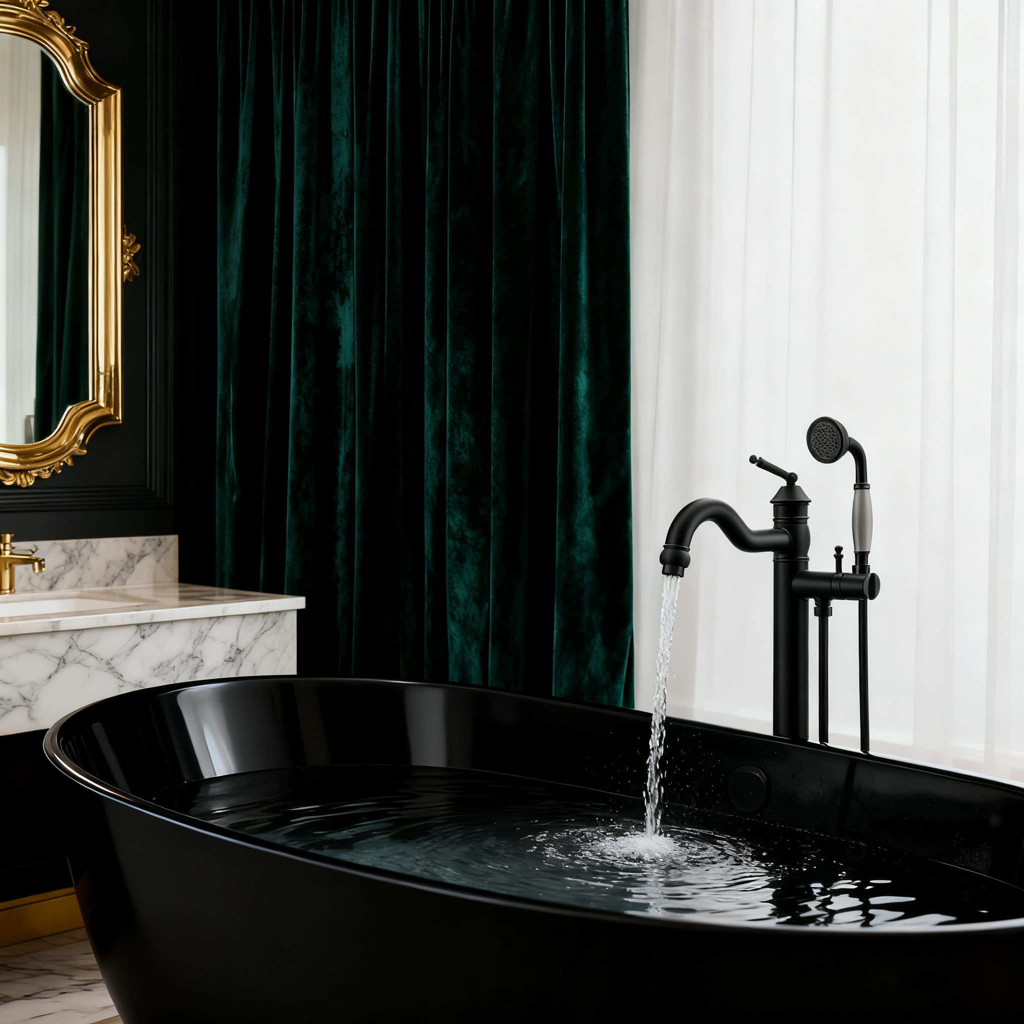 Classic style freestanding bathtub faucet