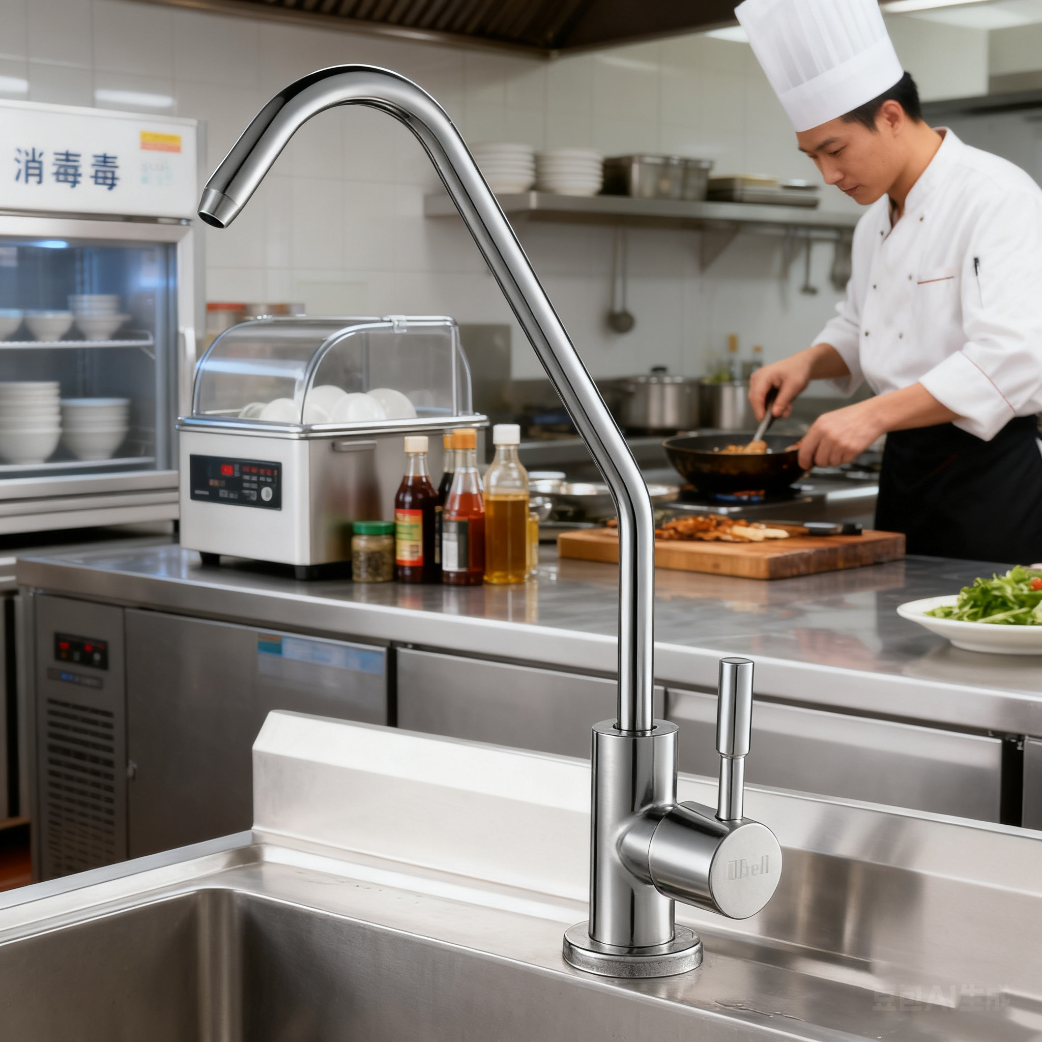Drinking Water Faucet in Stainless Steel Filter Tap for Kitchen RO System