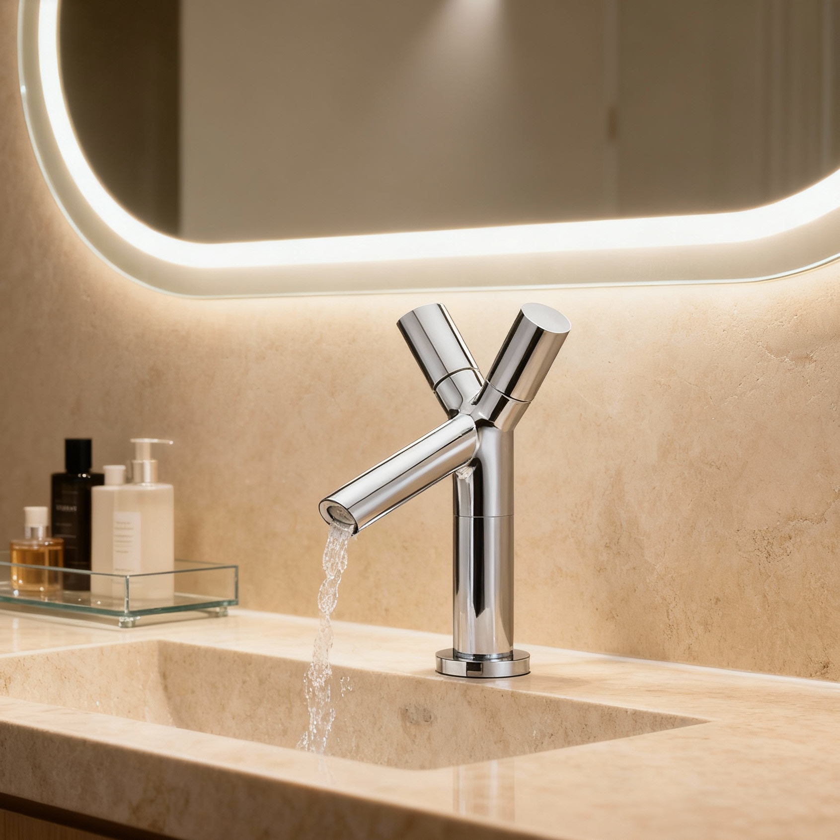 DF-Y6019 Modern Basin Faucet – DR Brass Single Handle Mixer with Precision Sprayer