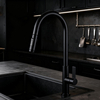 Brass Kitchen Faucet with Pull-Down Sprayer in Multi-Finish Options Premium Kitchen Taps for Global Projects