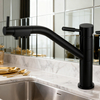 Kitchen Faucet with Sprayer - Premium Chrome Sink Mixer for Modern Kitchens 