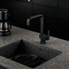 Durable Kitchen Faucet with DR Brass Body and Zinc Handle in Modern Design