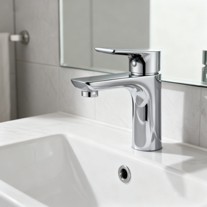 DF-11010 Single-Hole Basin Faucet Mixer | Solid Brass, OEM Project Ready