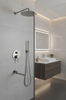 1101020 | 3-Function Concealed Shower System – Brushed Gold / Rose Gold