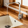 Modern Square Design with High-Rise Spout and Durable SS Body & Handle for Residential & Commercial Projects