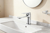 High Quality Brass Basin Mixer in Modern Bathroom Faucet with Hot and Cold Water Function