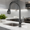 Commercial Style Pull Out Kitchen Mixer Tap with Sprayer for Cleaning and Washing Dishes