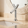 DF-Y6020 Modern Y-Shape Basin Faucet | DR Brass Chrome Finish | Designer Bathroom Mixer Tap