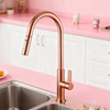 Brass Kitchen Faucet with Pull-Down Sprayer in Multi-Finish Options Premium Kitchen Taps for Global Projects