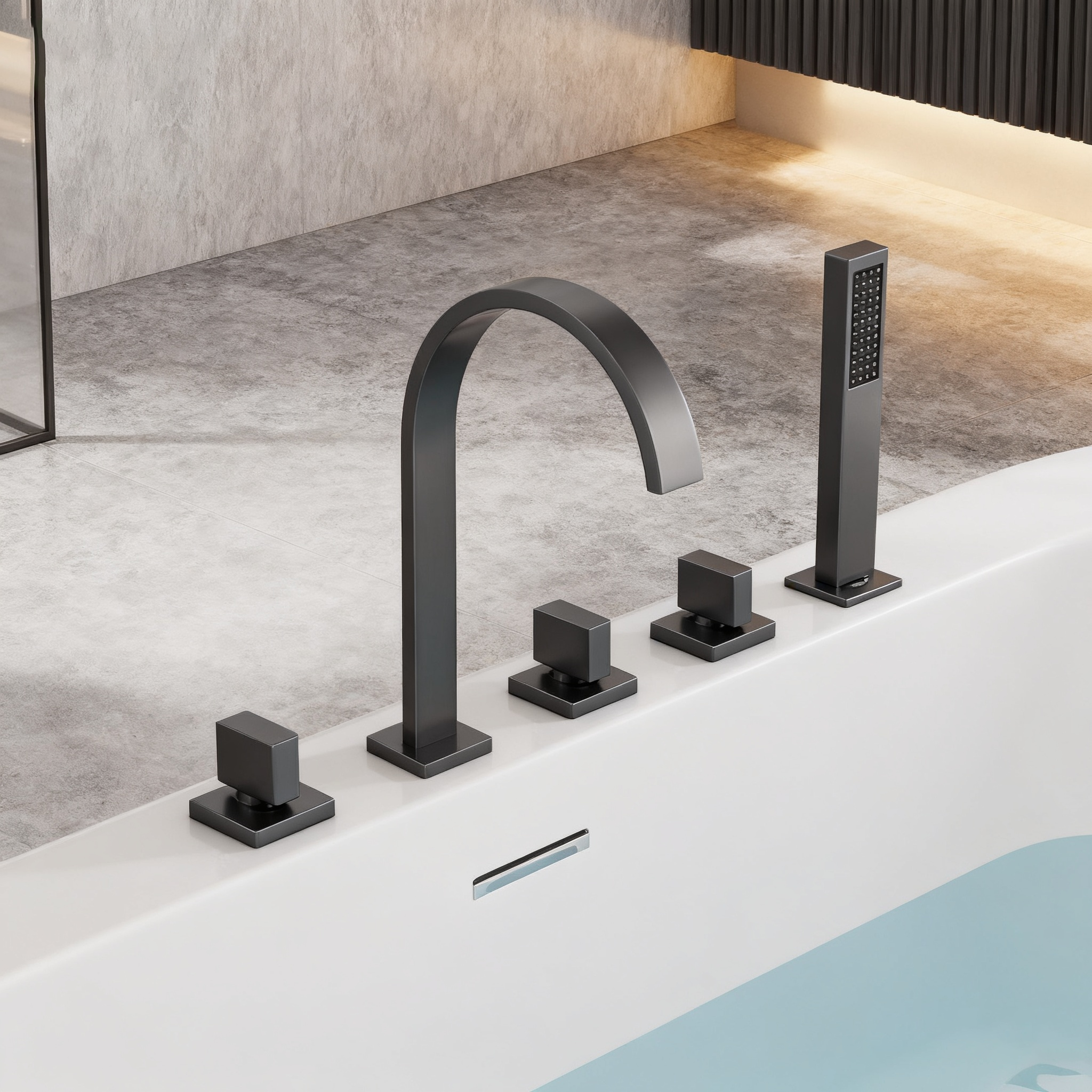 OEM gold bathtub faucet manufacturer