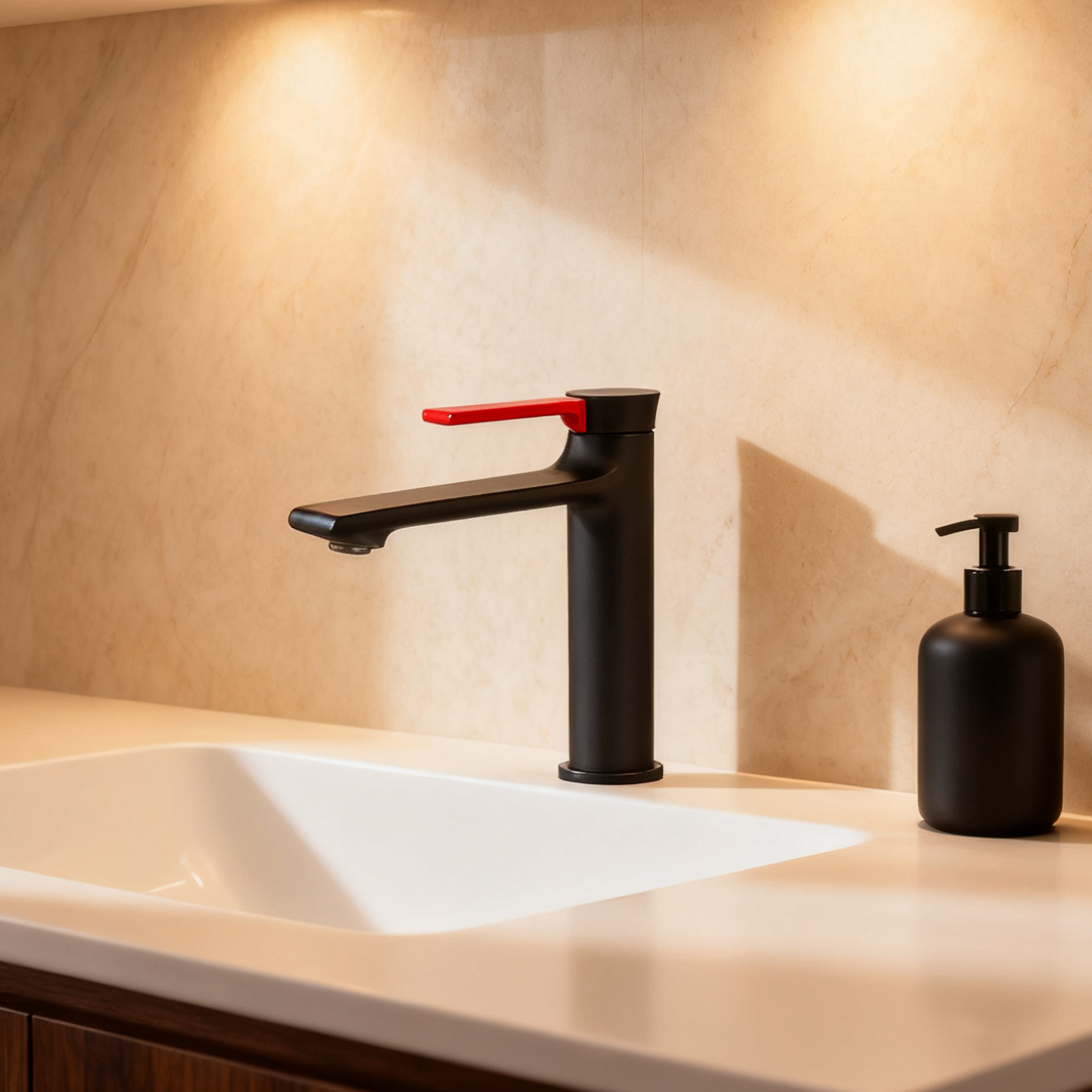 Brass Basin Faucet 1401031: Modern Elegance for Vessel Sinks