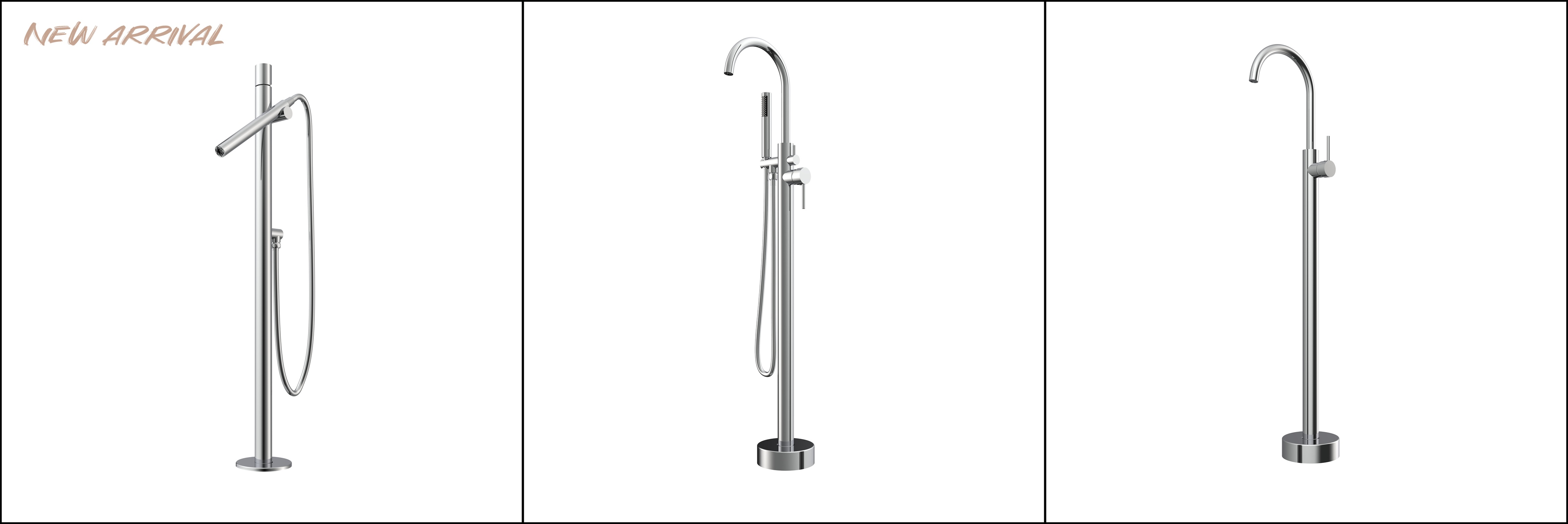 Comparing with regular freestanding bathtub faucet