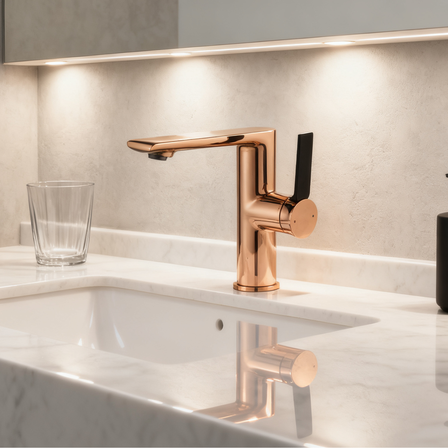 1401033 Gun Metal Brass Basin Faucet