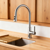 Zinc-Alloy Kitchen Faucet with 3-Function Pull-Down Sprayer and 35mm Cartridge for Residential & Commercial Kitchens