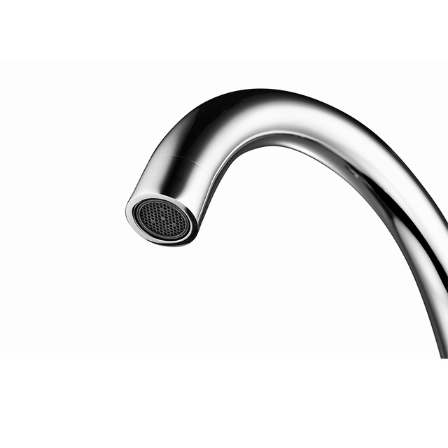 Gooseneck Floor Mounted Standing Bathtub Faucets Tub Filler with High Flow Rate DF-02043-2