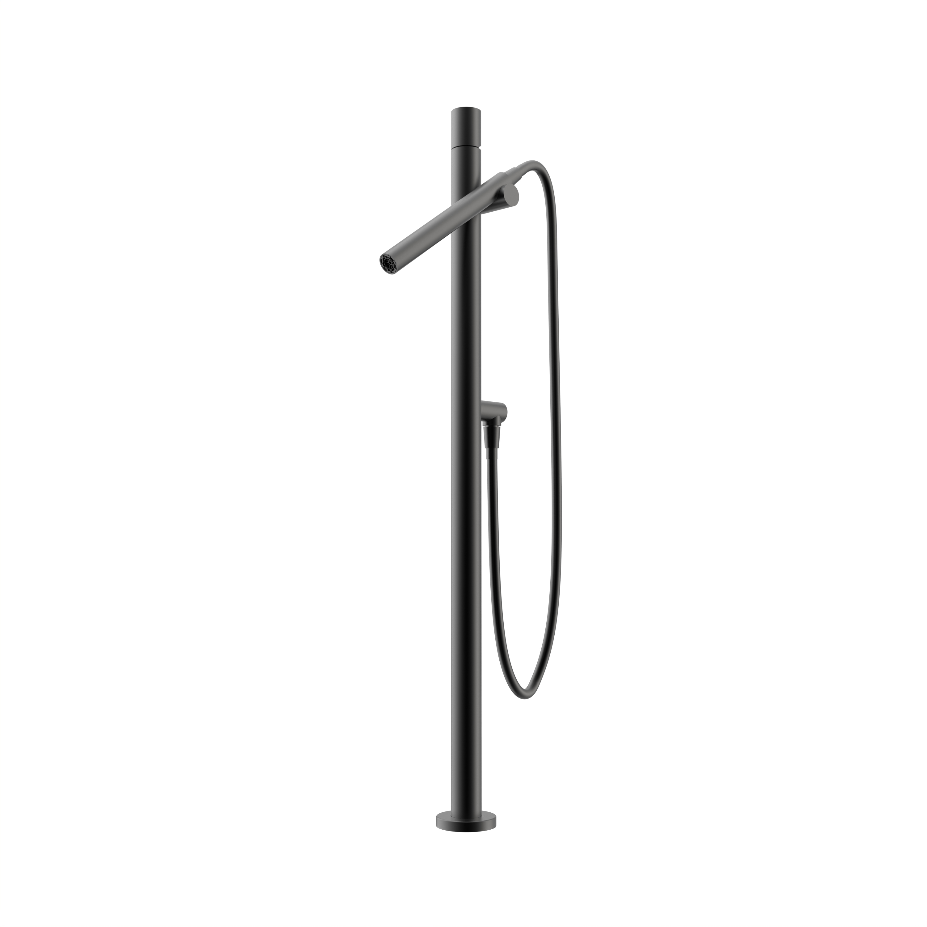 Magnetic handheld shower for bathtub