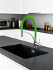 Single Handle Kitchen Faucet with Flexible Hose - Reliable Performance for Home and Commercial Kitchens