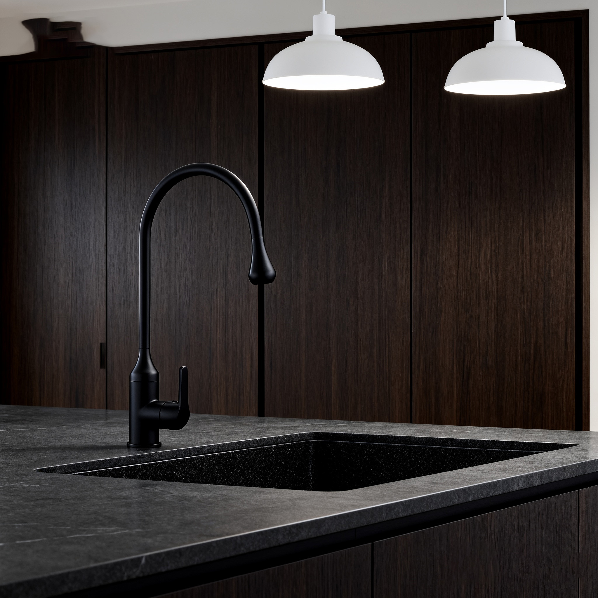 Single Handle High-Arc Kitchen Faucet - Durable and Stylish for Everyday Use