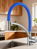Single Handle Kitchen Faucet with Flexible Hose - Reliable Performance for Home and Commercial Kitchens