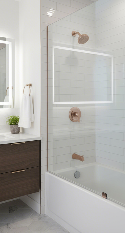 Single Function Pressure Balance Shower Faucet