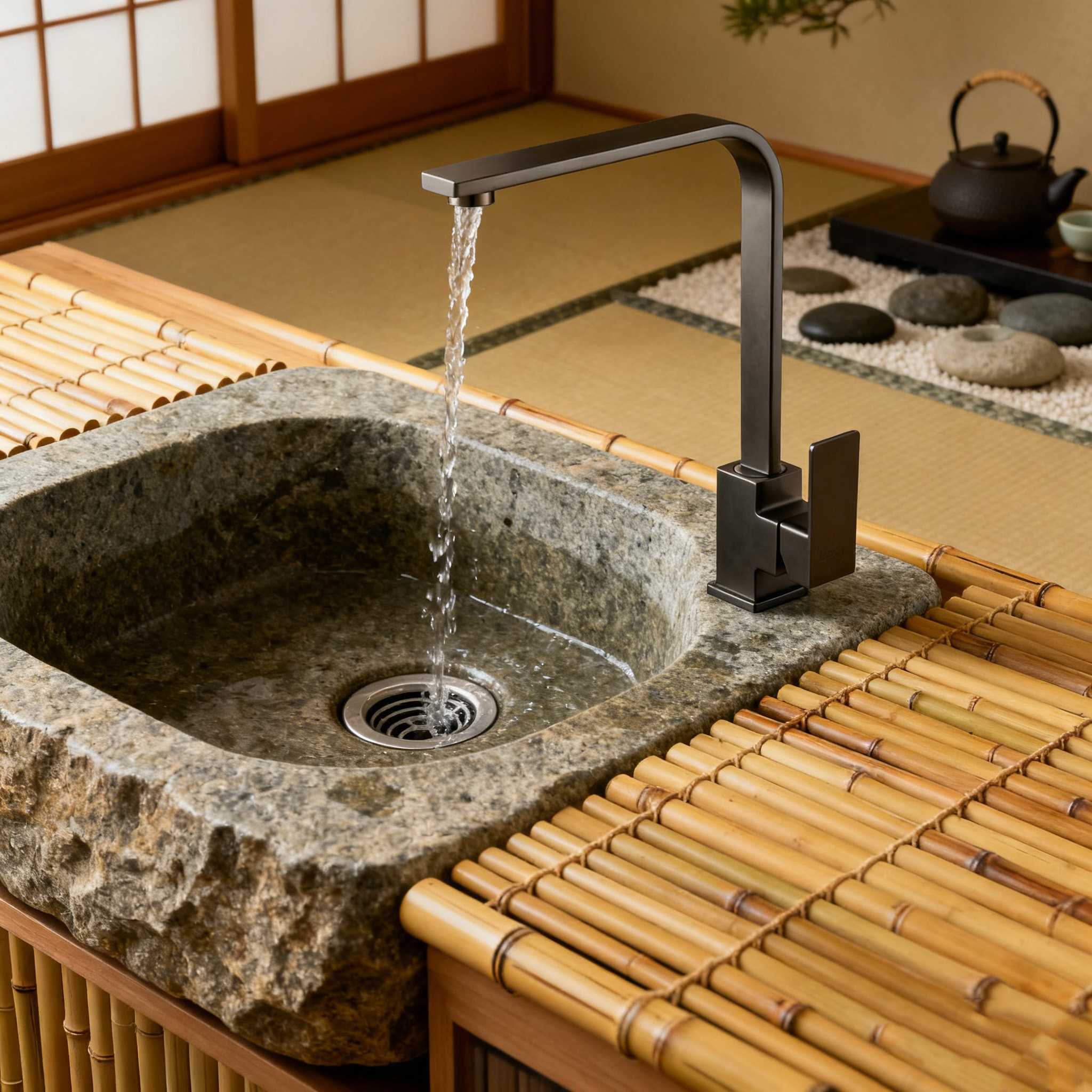 Modern Square Design with High-Rise Spout and Durable SS Body & Handle for Residential & Commercial Projects