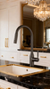 Modern Pull-Down Kitchen Faucet with Single Handle Chrome Zinc Alloy Tap and Dual-Function Sprayer for Commercial Kitchens