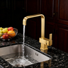 Durable Kitchen Faucet with DR Brass Body and Zinc Handle in Modern Design