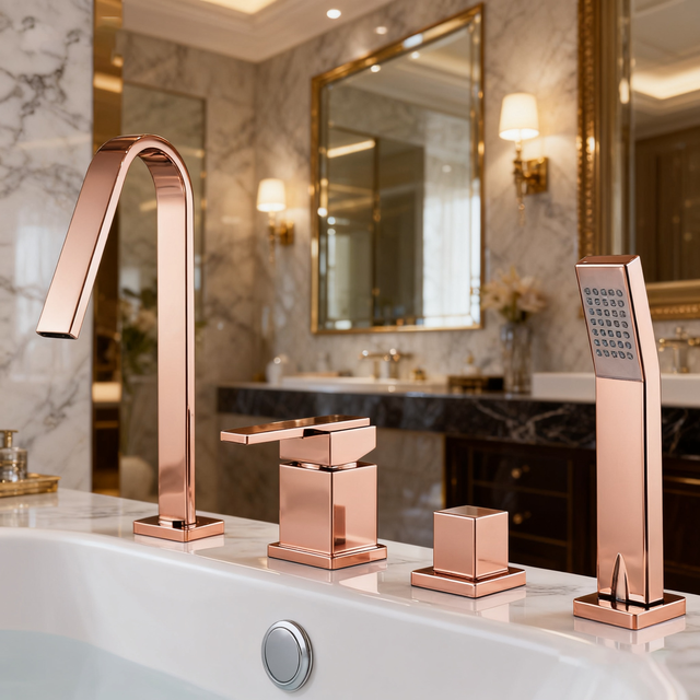 DF-05012 Deck-Mounted Roman Tub Faucet