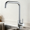 Stainless Steel Kitchen Faucet with High-Arc Spout and Optional Sprayer Function supporting OEM/ODM