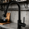 Pull-Down Kitchen Faucet: Modern Chrome Sprayer for Efficient Sink or hotel Use
