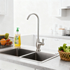 Single Handle Stainless Steel Kitchen Faucet – Elegant Gooseneck Design, Precision Flow Control and Reliable Global Supply