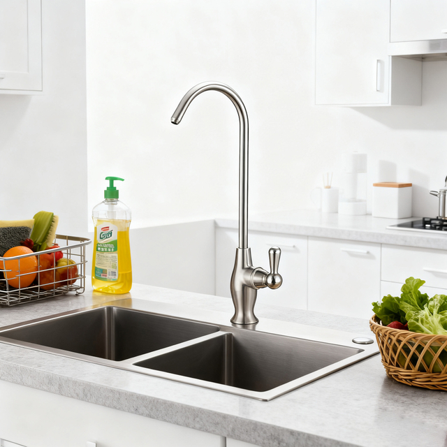 Single Handle Stainless Steel Kitchen Faucet – Elegant Gooseneck Design, Precision Flow Control and Reliable Global Supply
