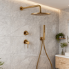 2-Function Concealed Shower System – Chrome Finish