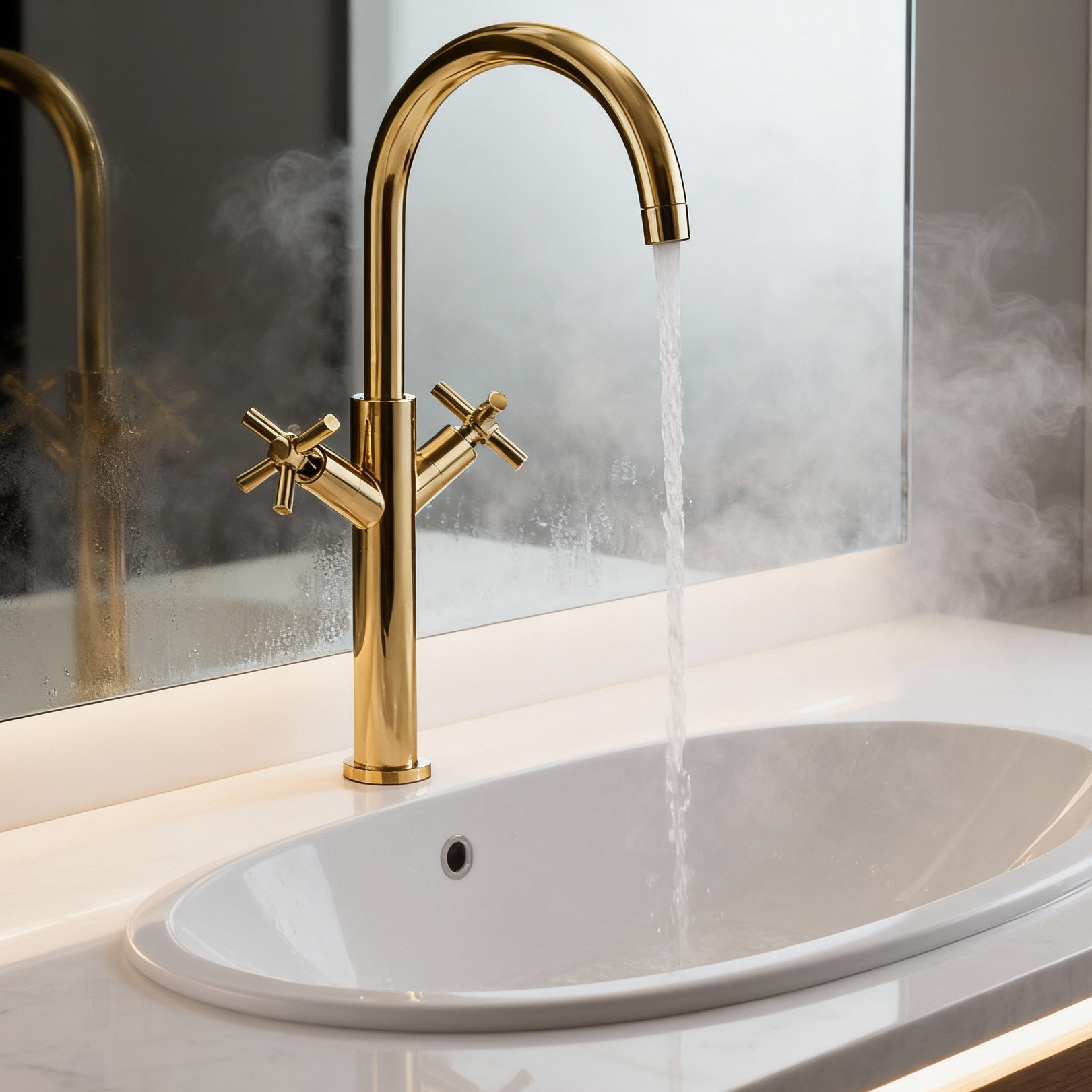 DF-03013H DR Brass Basin Faucet – Modern Single Handle Mixer with Water-Saving Sprayer Function