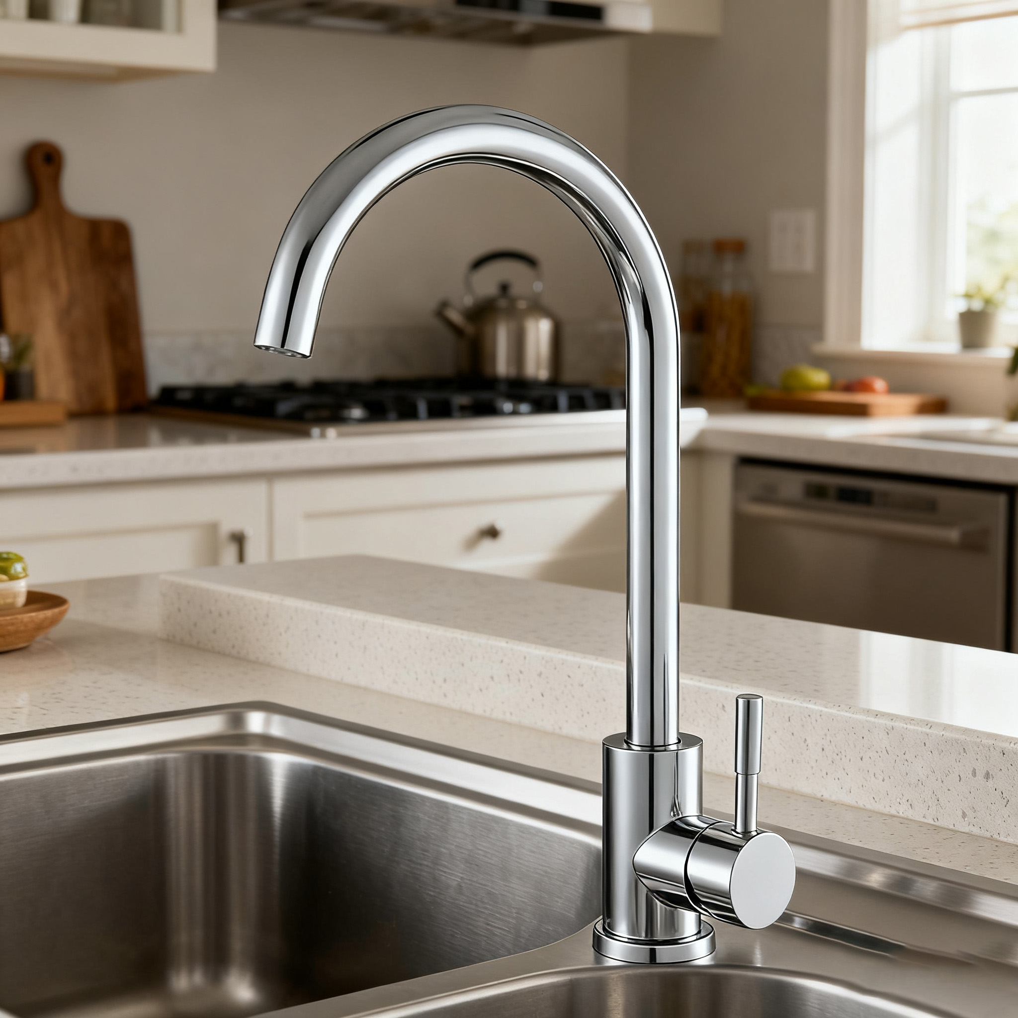 Stainless Steel Drinking Water Faucet for RO/UF Filtration Systems from Water Purification Faucet Manufacturer