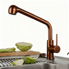 Polished chrome faucet with extendable pull-out sprayer suitable for modern kitchen