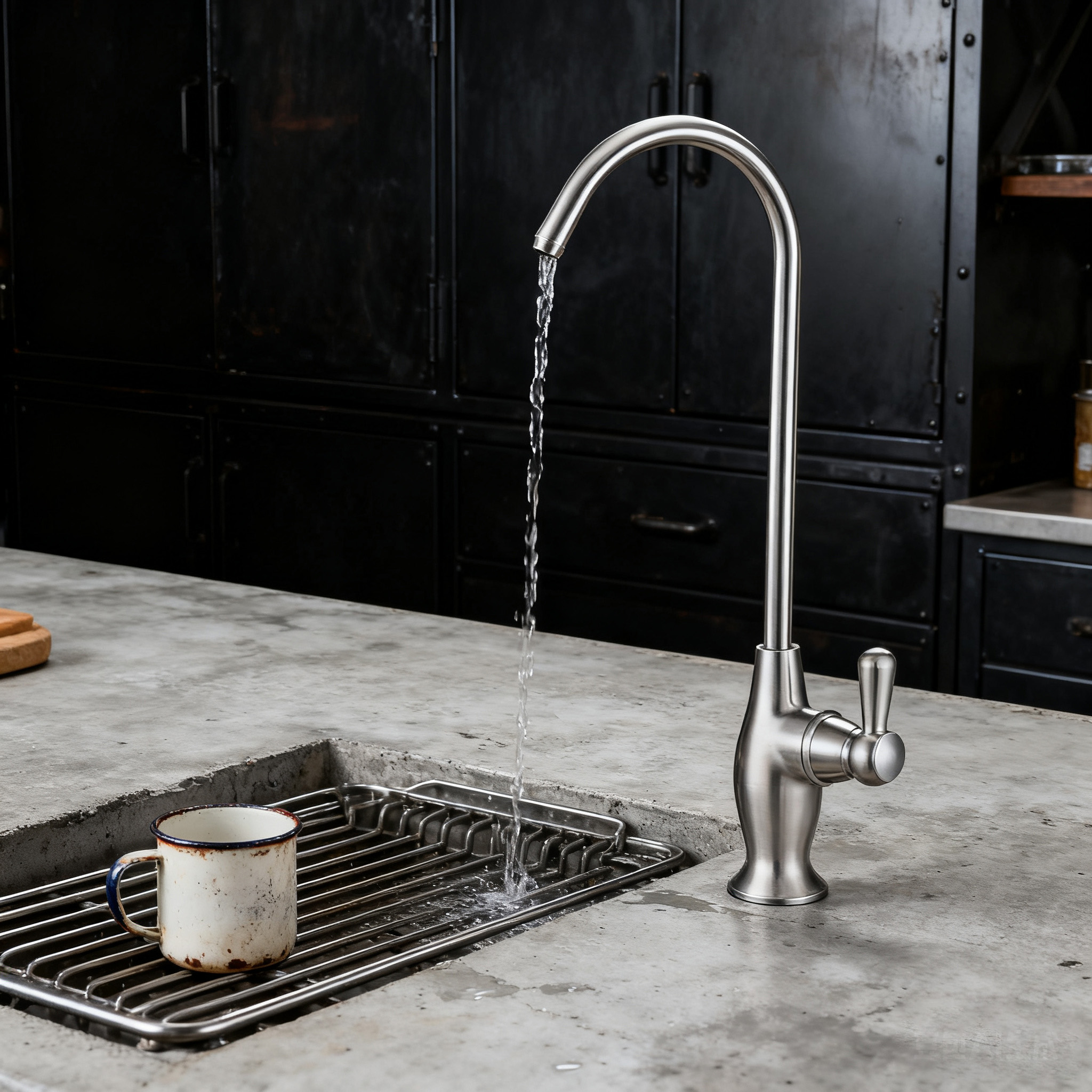 Single Handle Stainless Steel Kitchen Faucet – Elegant Gooseneck Design, Precision Flow Control and Reliable Global Supply