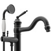 High-Flow Brass Floor-Mounted Bathtub Faucet - Stylish & Durable Solution for Modern Bathrooms