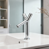 DF-Y6020 Modern Y-Shape Basin Faucet | DR Brass Chrome Finish | Designer Bathroom Mixer Tap