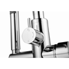 Gooseneck Floor Mounted Standing Bathtub Faucets Tub Filler with High Flow Rate DF-02043-2