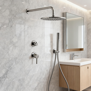 2-Function Concealed Shower System – Chrome Finish